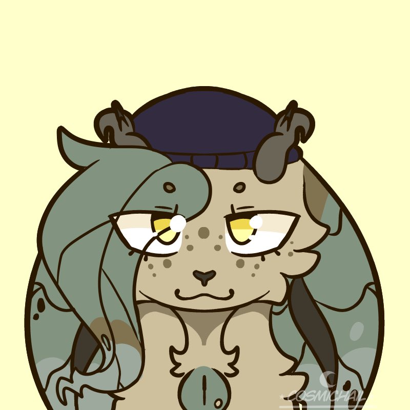 Character Reference of a character I made for #Artfight 
#Pokemon #Leafeon #eeveelution #digitalart