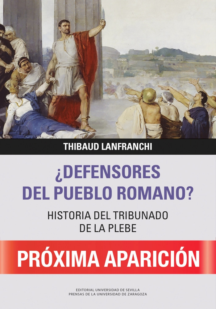 La semana que viene en vuestras librerías... ¡TODA la  historia del tribunado de la plebe, desde sus orígenes hasta el final  del Imperio, incluyendo su figura hasta hoy en día en un solo libro y en  español!  Es la nueva publicación de Libera res publica. 
Ideal para Reyes. 😉