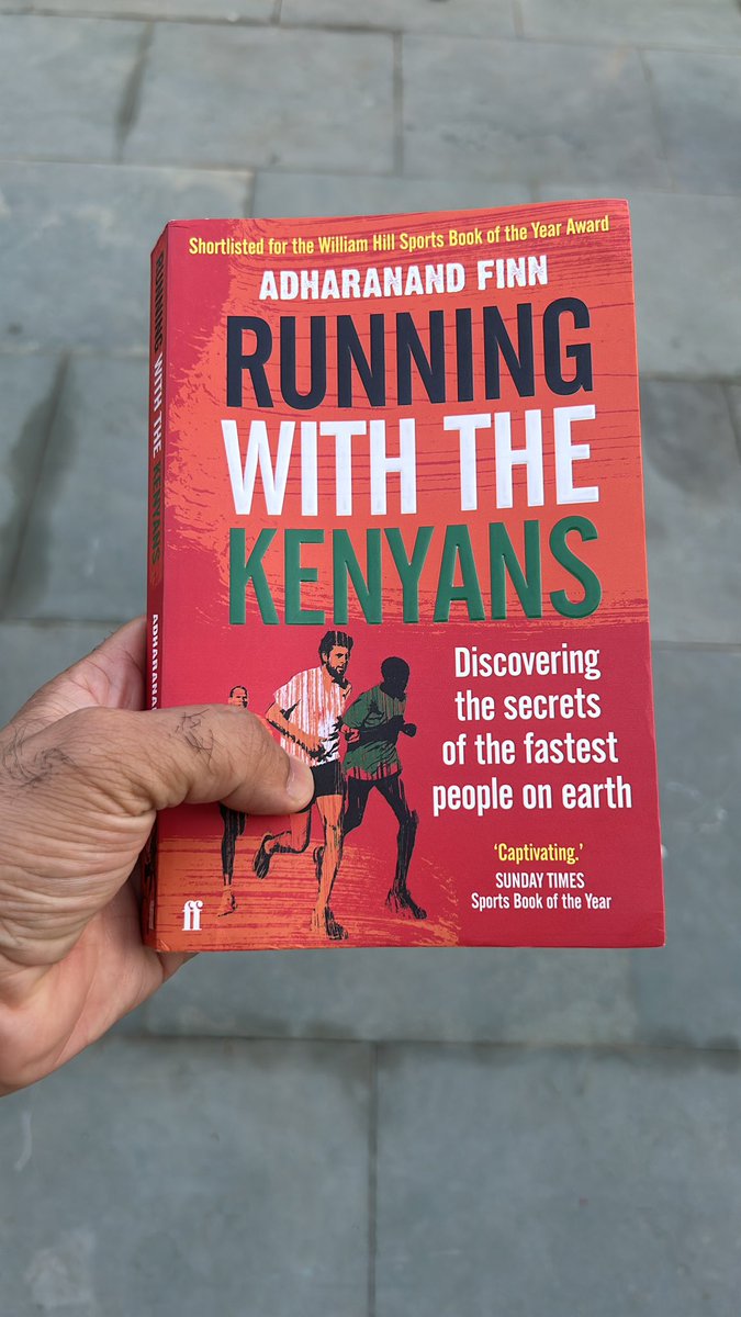 What a book every runner should read it <a href="/adharanand/">Adharanand Finn</a> did a splendid job #running