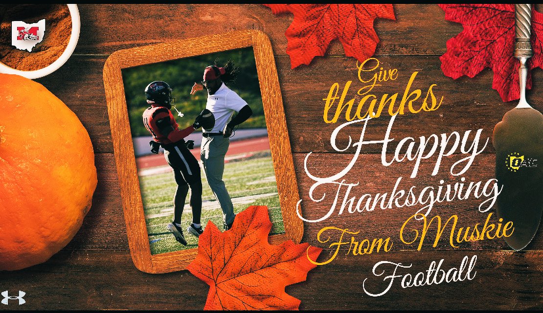 Happy Thanksgiving from your Muskie family🦃🏈 #DefendTheM