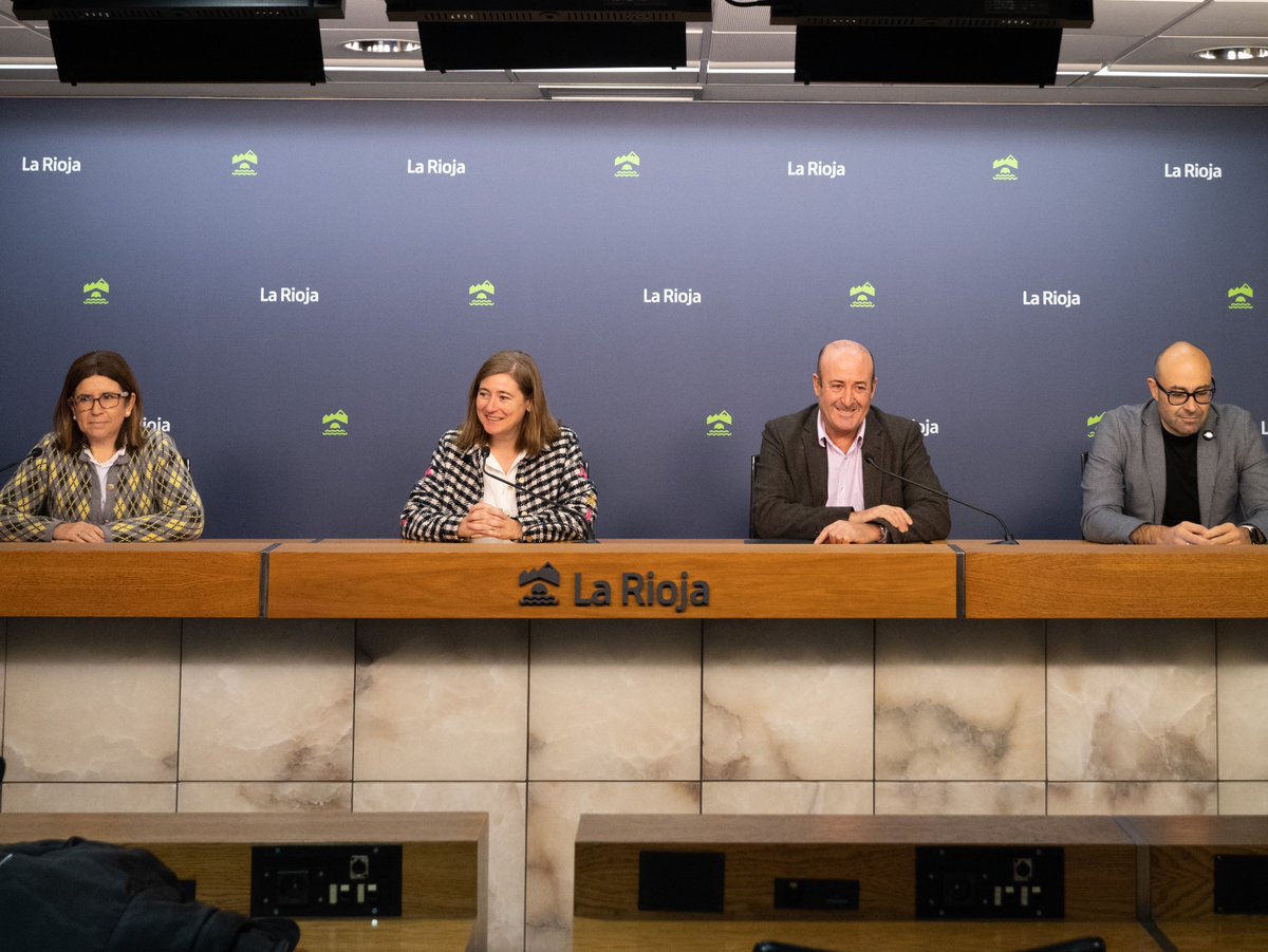 🍇 La Consejería de Agricultura, Ganadería, Mundo Rural y Medio Ambiente suscribe un convenio con la DOCa Rioja para el desarrollo de un modelo de inteligencia artificial para monitorizar y predecir parámetros clave en viticultura.

🖇️ actualidad.larioja.org/noticia?n=not-…