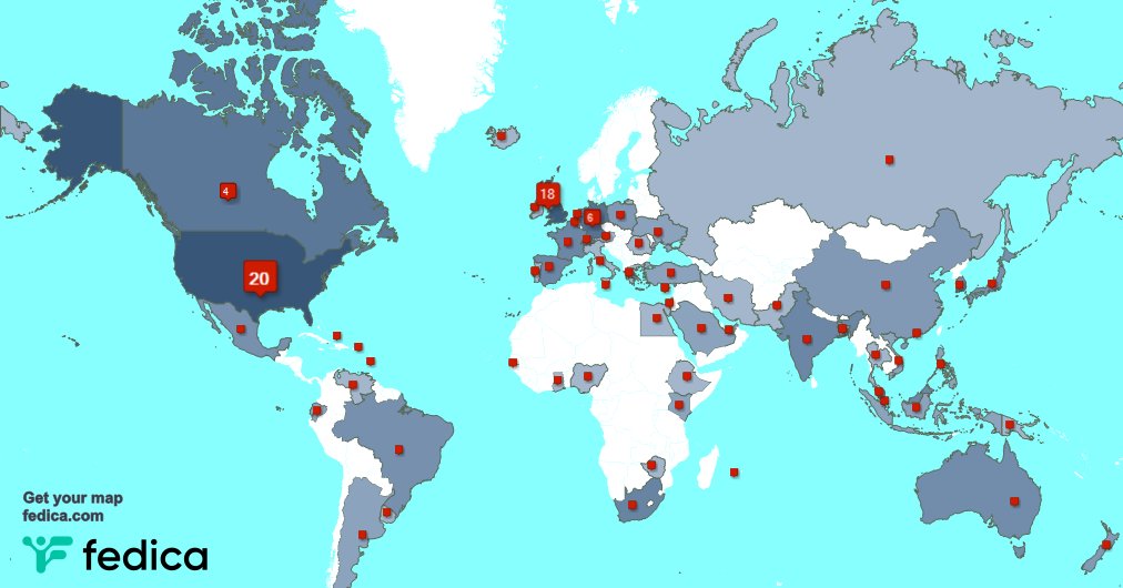 I have 1 new followers from Malaysia, and more last week. See fedica.com/!Korean_AvGeek