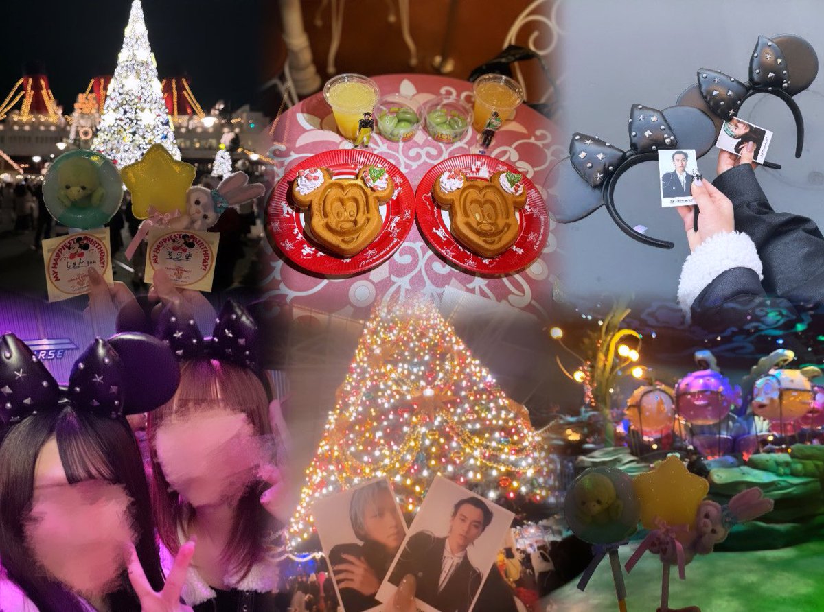 kpso_ma's tweet photo. ディズニー行ってきた➰🩵
クリスマスツリー超綺麗だったし最高に楽しかった🎄⭐️そうまみてね👶🏻♡
#キドフェノ  #川口蒼真 https://t.co/PgkKf143hm