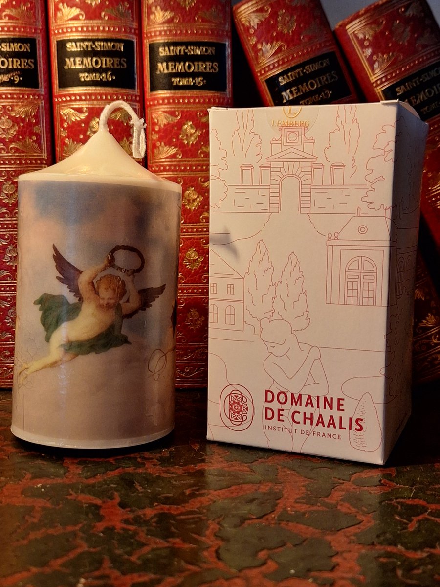 Découvrez les Anges de Chaalis; détails du plafon de la Chapelle du domaine en collaboration avec @domainedechaalis et @institutdefrance

a découvrir au Marché de noël du Domaine et sur notre site:
lemberg-candles.com/products/domai…

#Noel #Christmas2024 #madeinfrance