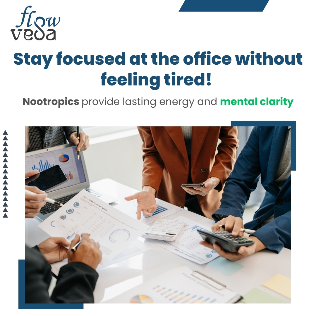 FlowVeda's tweet image. 💼✨ Stay sharp, stay unstoppable! Fuel your day with the power of nootropics—boost energy, crush mental fog, and focus like never before. 💡⚡ No more mid-day slumps, only productive vibes ahead! 💪 #BrainPowerActivated #FocusMode #OfficeEnergy #NootropicsLife #StaySharp #Mental