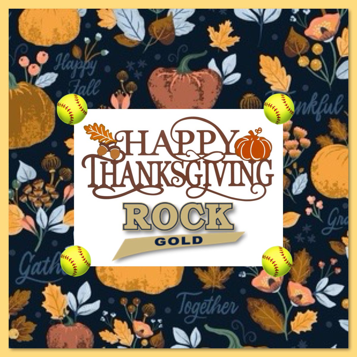 Happy Thanksgiving from our Rock family to yours! #TogetherWeROCK