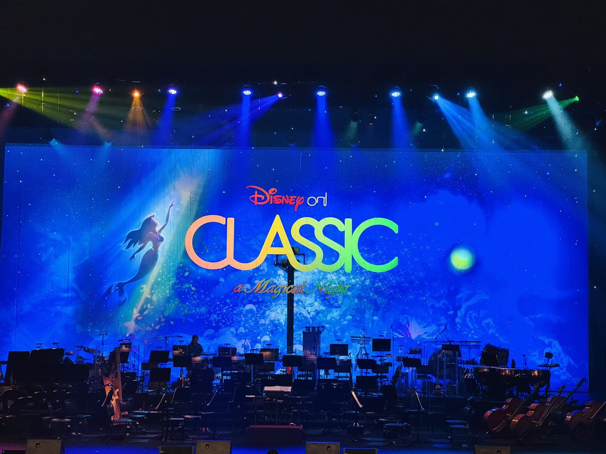 ディズニーオンクラシック見てきた！！！
思ってたよりもエンターテイメント全振りでめっちゃ楽しかった！！