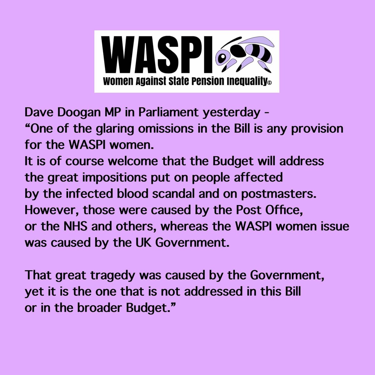 WASPI_Campaign's tweet photo. If you believe that the Government should put right its own mistakes, sign our petition for #WASPI compensation.  

https://t.co/ccROIqGp09 https://t.co/Byo2RC16S6