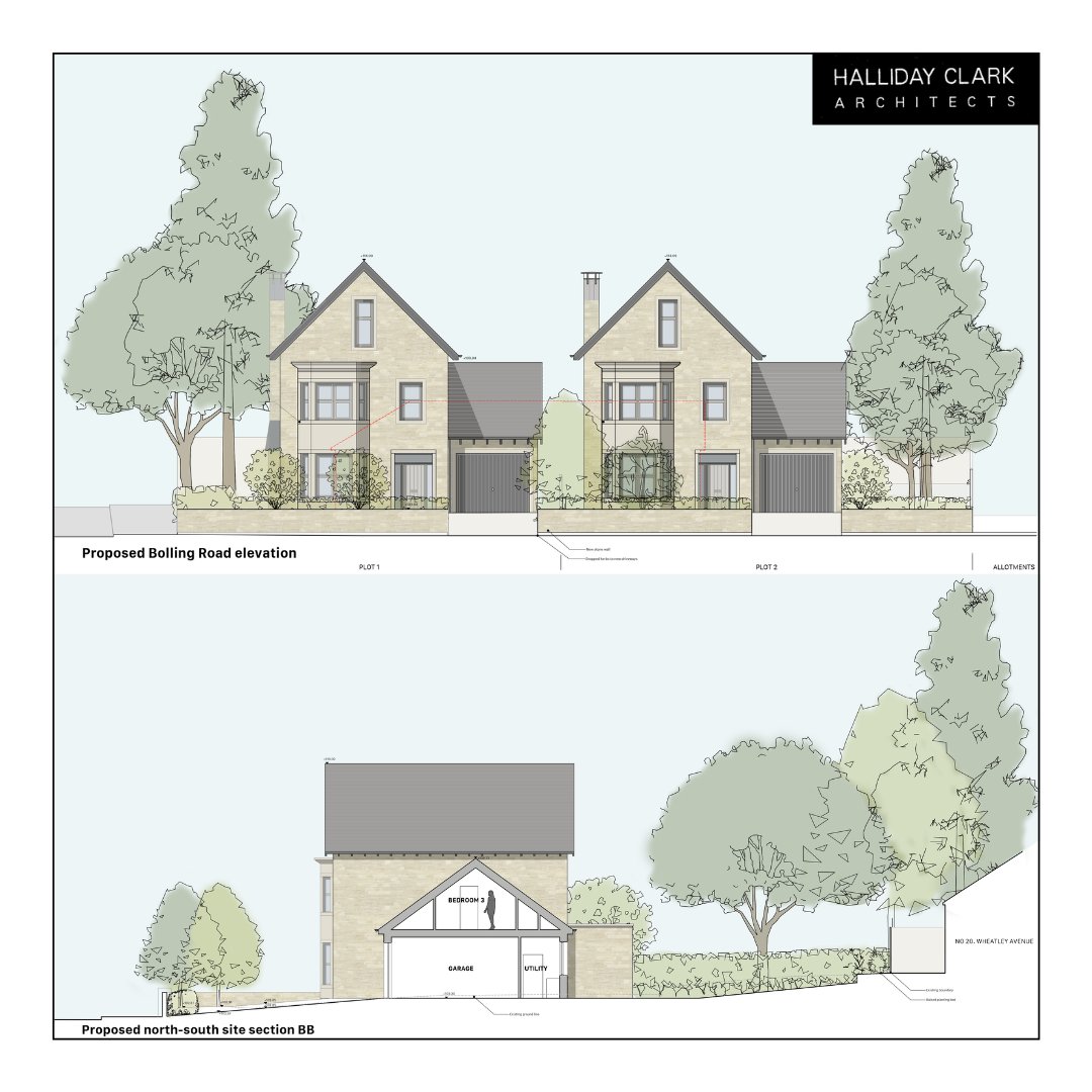 hallidayclark's tweet photo. Project Throwback | Bolling Road, Ilkley
A client wanted to demolish the bungalow onsite to create space for two detached 3 story, 5 bedroom townhouses. Located on one of the main areas of activity in Ben Rhydding, the redevelopment had to retain traditional character. #architect https://t.co/3r5IprgETS