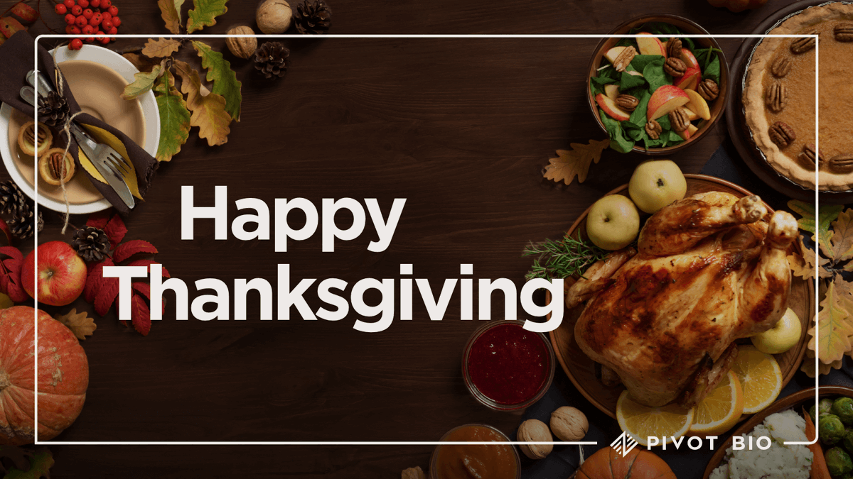 pivotbio's tweet photo. Today, we extend our heartfelt thanks to the dedicated farmers who enrich our tables. Your hard work nourishes communities across the nation and around the world, and we are profoundly grateful. Wishing everyone a #Thanksgiving filled with gratitude and bountiful harvests. https://t.co/W4pz5XYP8I