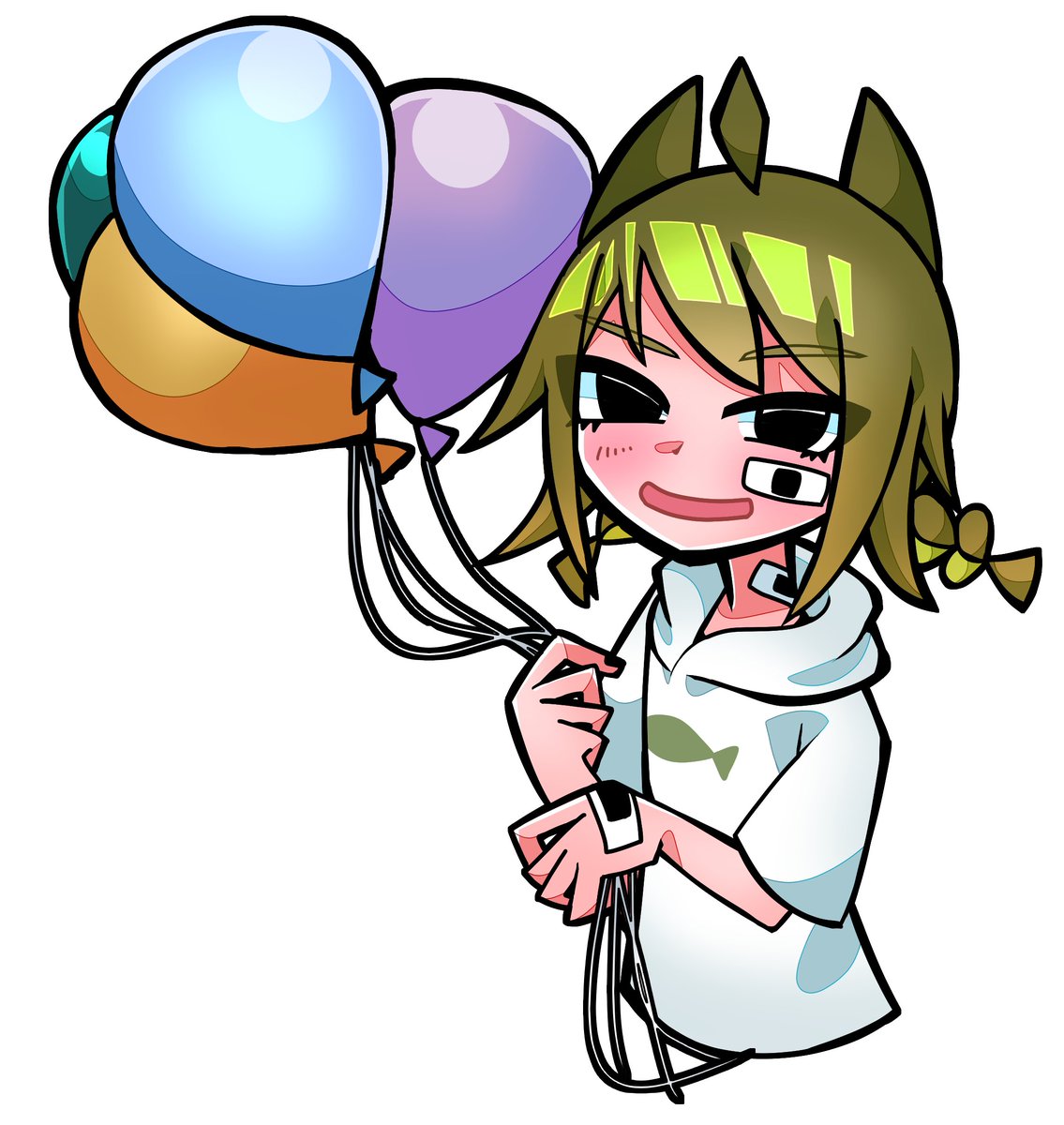 amame_shinri's tweet photo. ハッピーバースデーぼく！
歳は取らないけど誕生日はあるぞ！🎈
23歳です！ https://t.co/FFEi9m4FmH