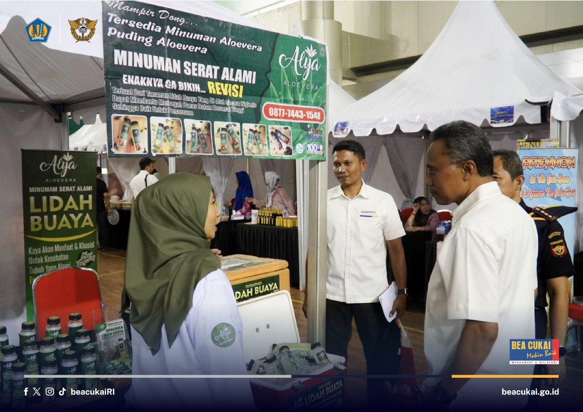 Bea Cukai turut berpartisipasi dalam program pemberdayaan UMKM yang digelar di Makassar, Parepare, dan Tangerang Selatan.

Hadirnya Bea Cukai dalam kegiatan tersebut adalah untuk mendorong pelaku UMKM agar berorientasi ekspor.

beacukai.go.id/berita/partisi…