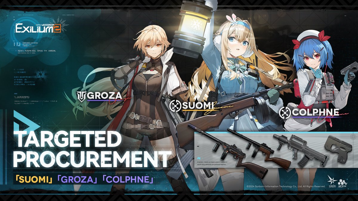 GIRLS' FRONTLINE 2: EXILIUM-EN Official tweet media