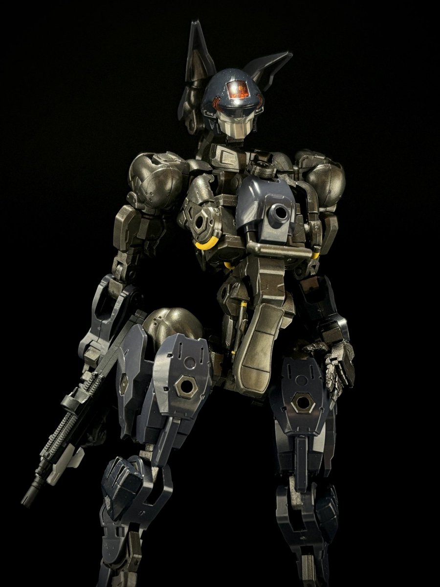 Technica_make's tweet photo. レディ・ジーク完成です
ジーク・スプリンガーをベースにすらりとした女性型に仕上げました！
#ヘキサギア https://t.co/PNEVYCEnFV