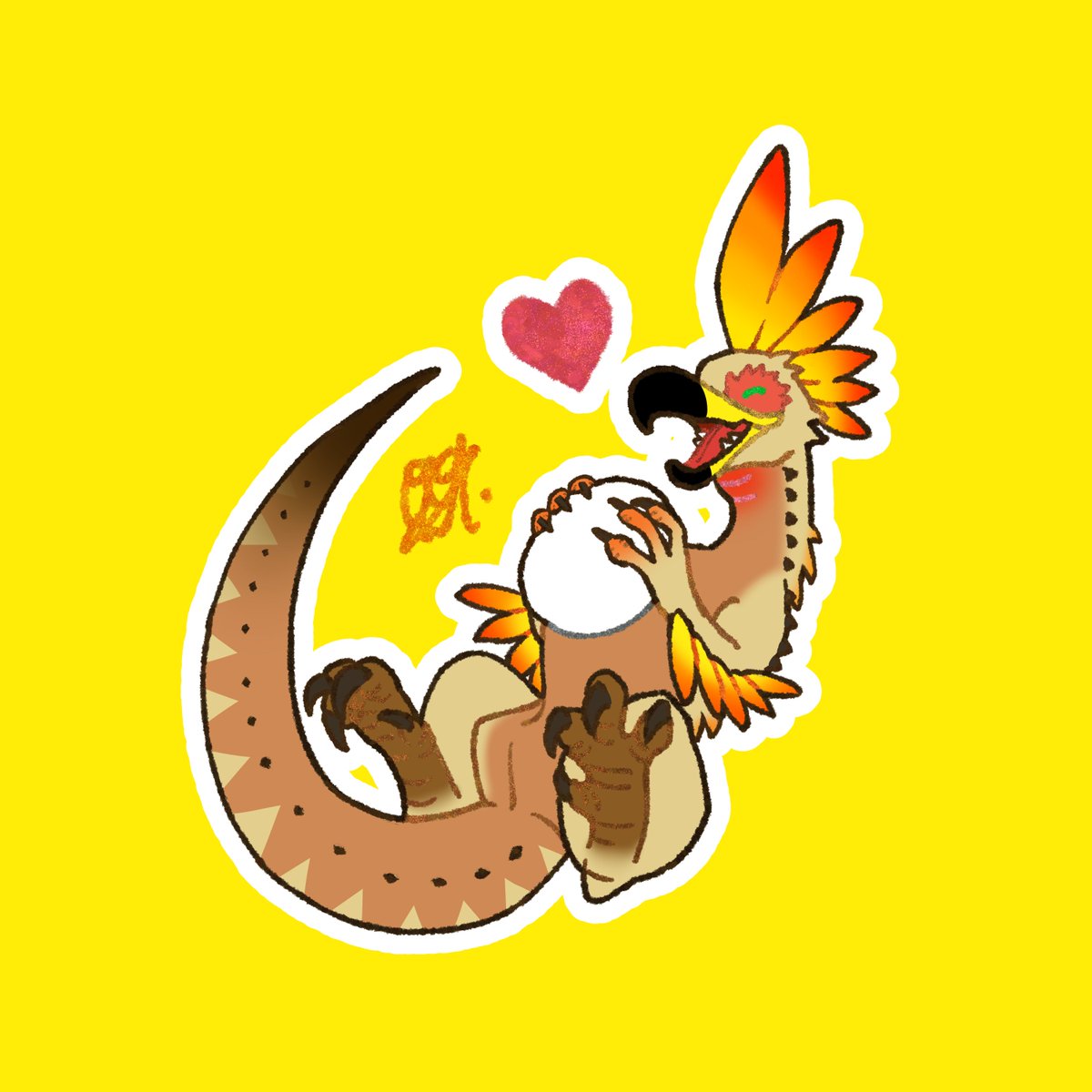 oosawa_sn's tweet photo. 明日描けないんで明日の分を今日！
クルルヤックちゃんです
卵取れてよかったねえ https://t.co/SI4w6S5iGs