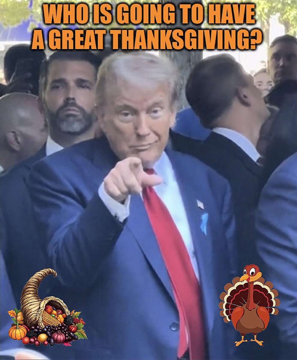 PlanetOfMemes's tweet photo. @realDonaldTrump Happy Thanksgiving https://t.co/EbmQevbsdN