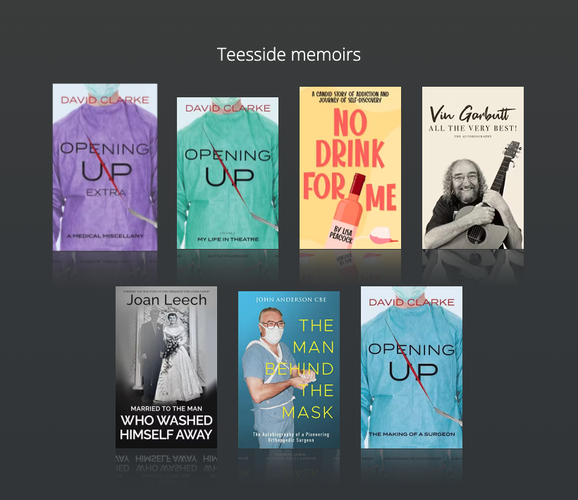 Looking for a gift with a difference this Christmas? Take a look at these memoirs written by inspirational Teesside men and women:
mybook.to/teessidememoirs

#memoirs #teesside #inspirationalwomen #memoirsofmotherhood #inspirationalbooks #books #autobiography #christmasgiftsideas