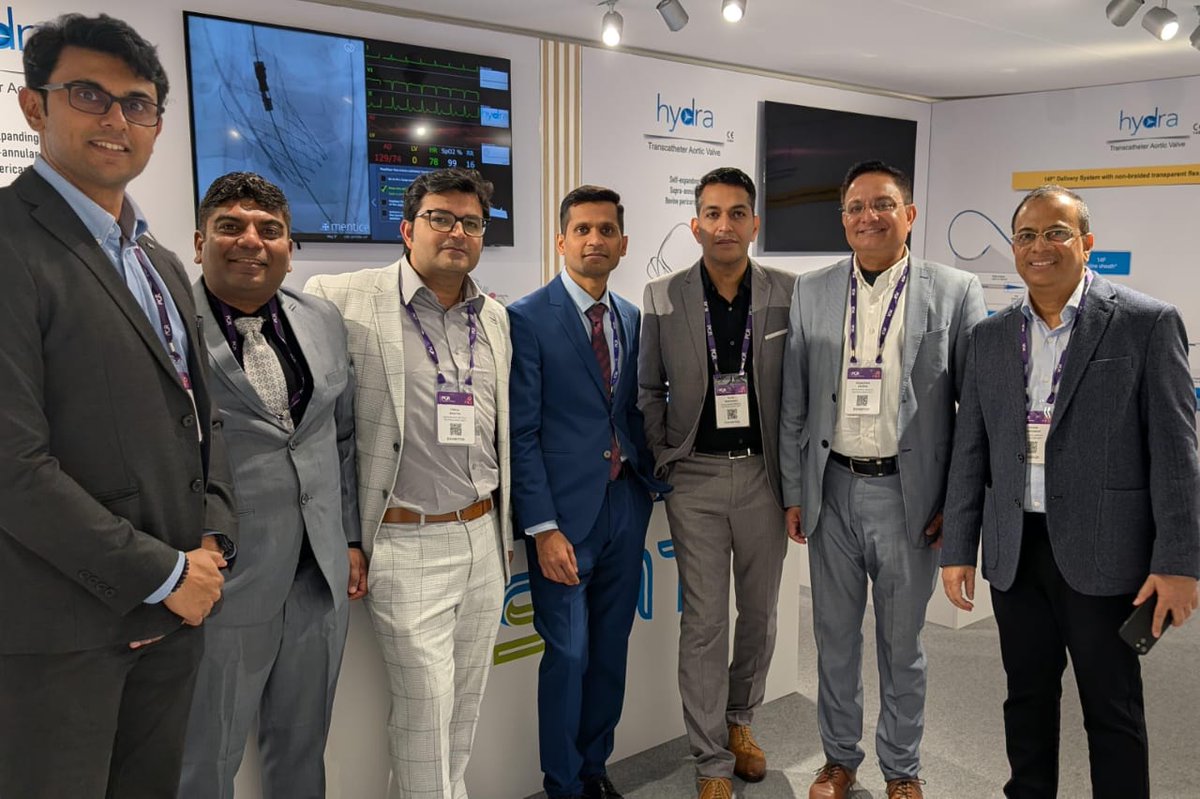 We're thrilled by our success at #PCRLondonValves! 🎉

The SMT Symposium on TAVI techniques, led by global experts, explored self-expanding valve innovations. 🫀

Huge thanks to all participants &amp; organizers! 🙌

#TAVI #HeartHealth #Cardiology #MedicalInnovation"