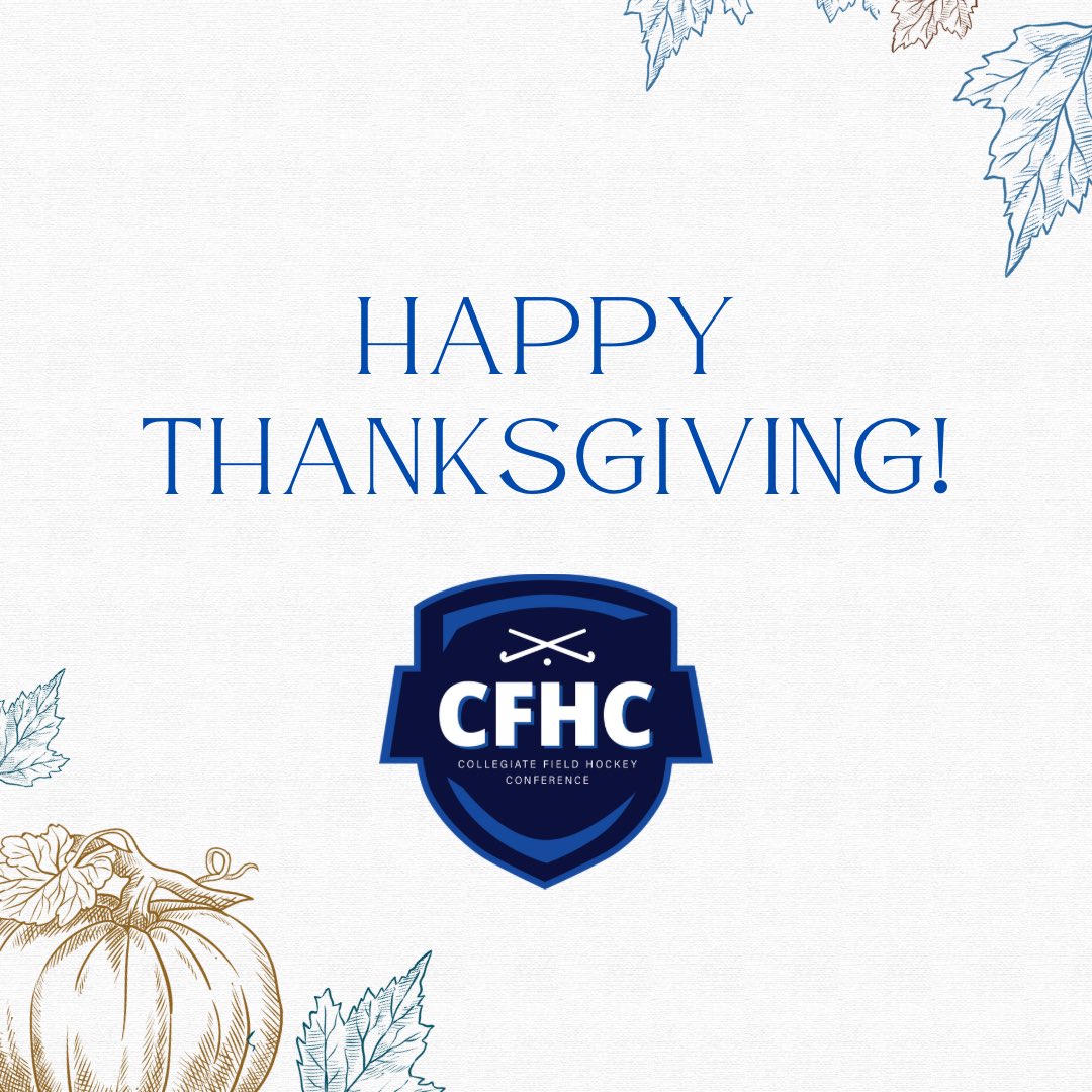 We’re thankful for every play, every cheer, and everyone who makes this conference extraordinary. 

Happy Thanksgiving! 🍂🏑
