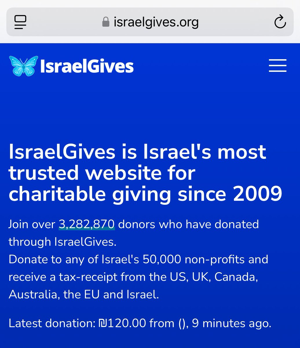 AlMoshtabik's tweet photo. In this world, individuals in the United States, the United Kingdom, Canada, Australia, and the European Union are allowed to donate to Israeli occupation army soldiers, directly contributing to acts of genocide, while receiving a “tax receipt” that exempts them from taxes under the pretense that the donation is for a charitable organization.

في هذا العالم، يُسمح للأفراد في الولايات المتحدة، المملكة المتحدة، كندا، أستراليا، والاتحاد الأوروبي بالتبرع لجنود جيش الاحتلال الإسرائيلي، مما يساهم بشكل مباشر في جرائم الإبادة الجماعية، مع الحصول على “إيصال ضريبي” يعفيهم من الضرائب تحت غطاء أن التبرع موجه لجهة خيرية.