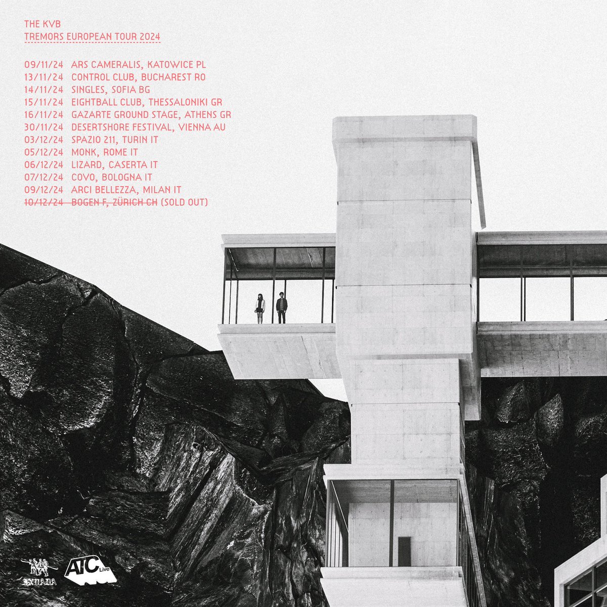 Our Tremors tour continues this weekend in Vienna 🇦🇹 and then on to Italy 🇮🇹 next week!

Tickets thekvb.co.uk/tour-dates