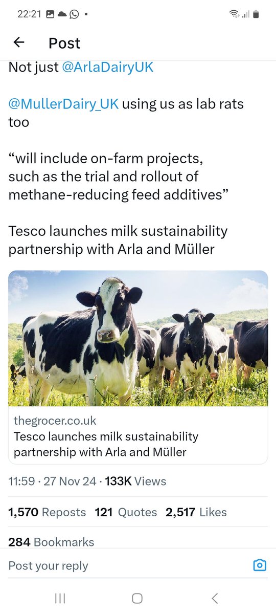 slick0901's tweet photo. @chatswithem Avoid Muller ,Lurpark ,Anchor butters also https://t.co/v2cXdJix0O