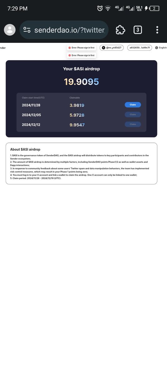 mr_yt45427's tweet image. I have 30k points 😂😂😂😂😂Scam #SenderLabs #senderlab