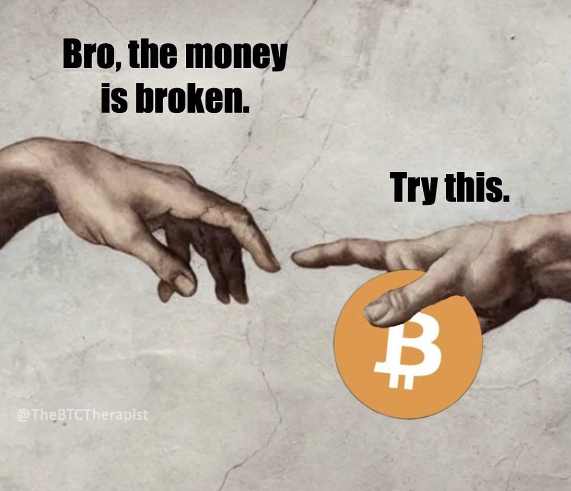 The ₿itcoin Therapist (@thebtctherapist) on Twitter photo Thank you, Satoshi. Thank you, Satoshi.
