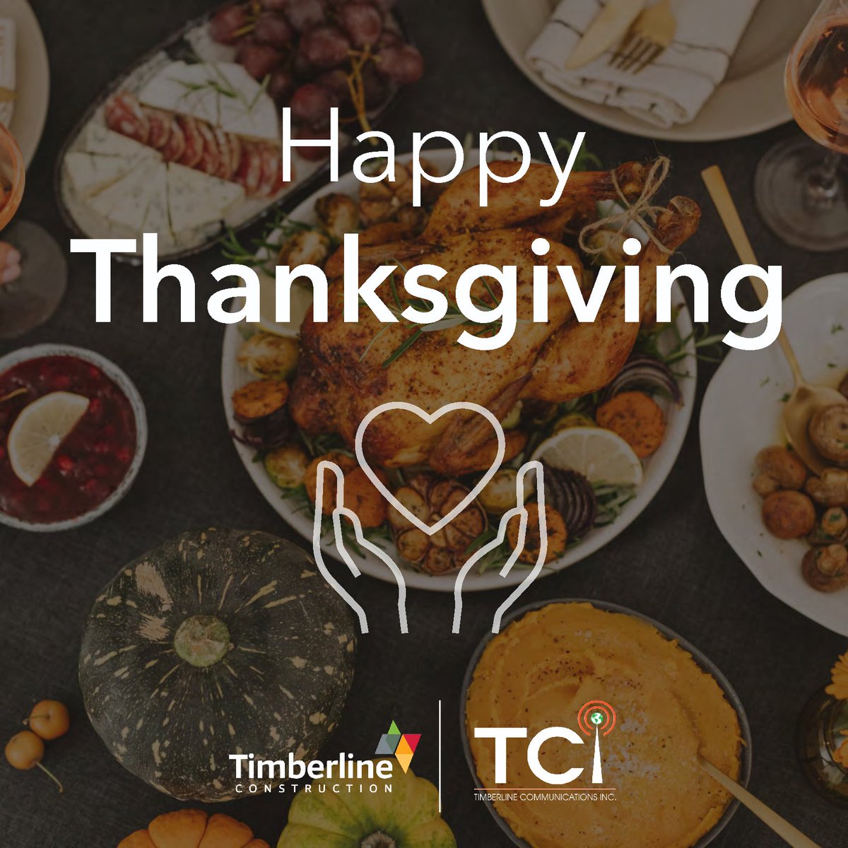 Happy Thanksgiving from all of us at Timberline! We are grateful for our dedicated team, our trusted partners and the wonderful communities we serve. Wishing you a warm and joyful holiday with loved ones. 

#thanksgiving #gratitude #exceptionalnoexceptions