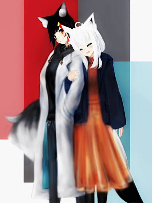 #絵フブキ  #みおーん絵 