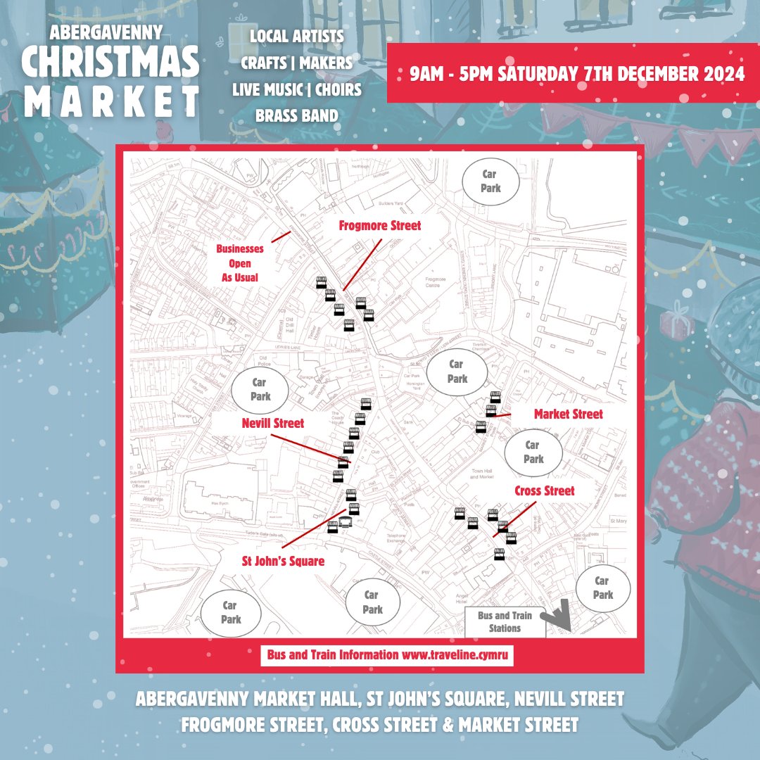 NevillStBiz's tweet photo. 🦌🦌7TH DECEMBER 🦌🦌
EXplore our streets full of market stalls, independent businesses, our market hall and more. @ShackletonCams @Pinkangels03 @MadameFromage1 @ParrysFandC @chrisjonesplace @KingsArmsAber @AbergavennyTC @AberVoice @afoodfestival @MonmouthshireCC @visit_mon https://t.co/nOvuQRdz25