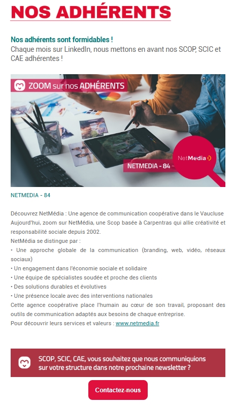 💡 Nous avons choisi une mutuelle qui va au-delà de la protection : elle valorise ses adhérents pros. Parce que l'esprit coopératif, c'est soutenir et avancer ensemble. 🤝🌟 La Mutuelle des SCOP et des SCIC en est la preuve, fidèle aux valeurs coopératives !
@les_scop 
#SCOP #ess