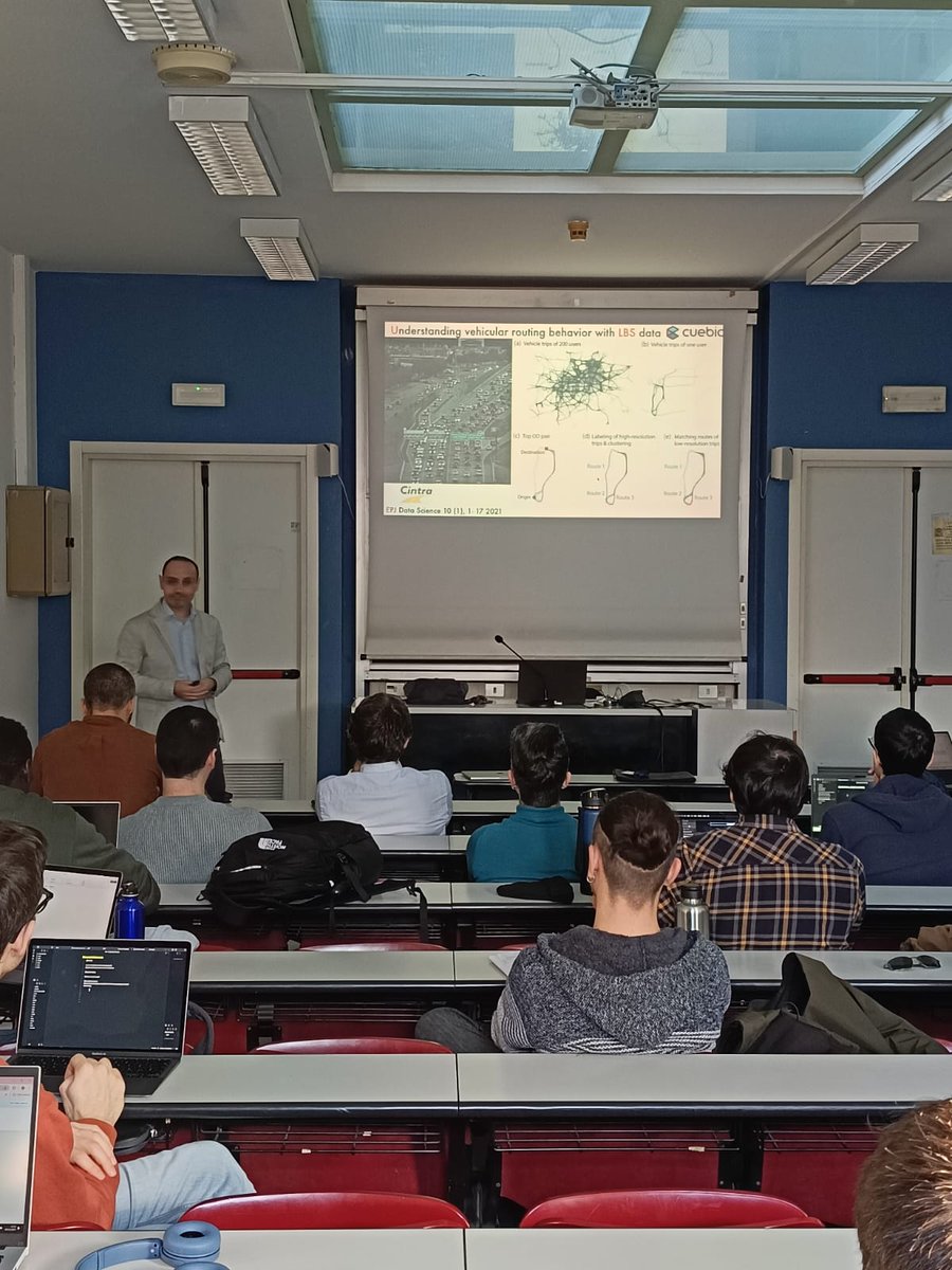 lucpappalard's tweet image. Big thanks to @ric_dicle for an outstanding lesson on unlocking the secrets of human mobility with digital data in our #GeospatialAnalytics course at @Unipisa. Inspiring and eye-opening! 🌍📊🚶‍♂️ #HumanMobility