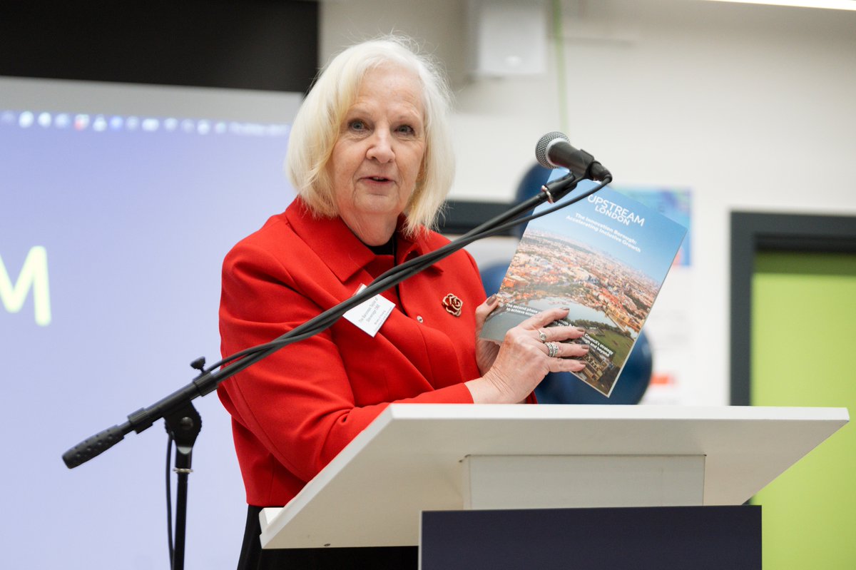 LBHF's tweet photo. 📷 It’s launch day #UpstreamLondon 📷

We're delighted to launch Upstream London, the next phase of our mission to create inclusive ECONOMIC growth for all.

With H&amp;F Leader @StephenCowan, MHCLG minister Baroness Taylor @SharonStevenage and @Imperialcollege @PresHughBrady. https://t.co/eLgmz8Ad2h