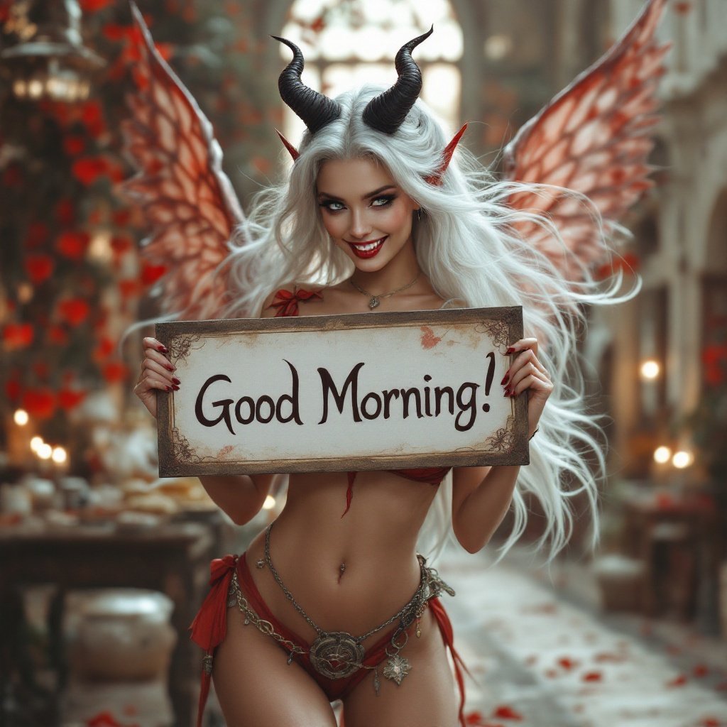 Good Morning! ☀️🔥

Rise, shine, and let your wild side take flight. Today’s your chance to break the rules and embrace the fun!

Let’s make it a day to remember—who’s in? 😈💋

NaughtyToken.com