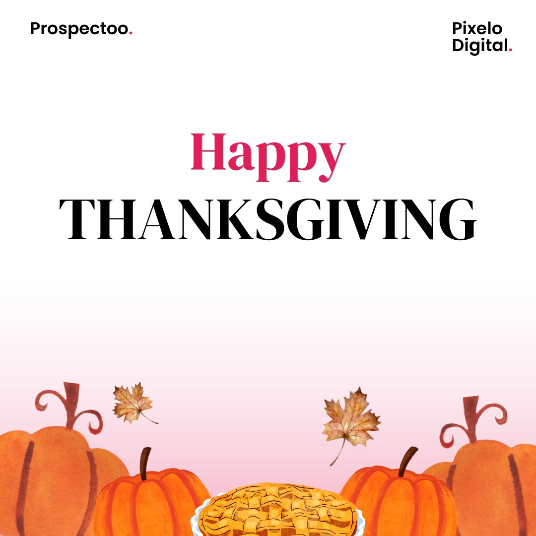 PixeloDigital's tweet photo. Happy Thanksgiving!
Wishing everyone a holiday season filled with joy and abundance!
#Thanksgiving https://t.co/SQS3g3gYOD
