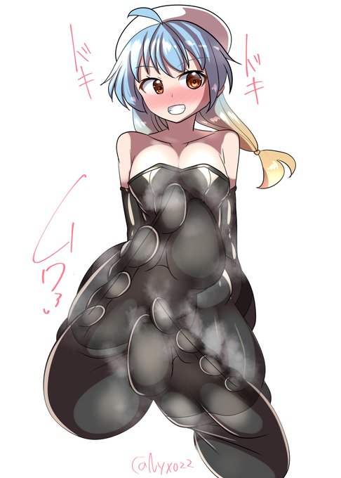 「いひひっ…なんだい提督…佐渡様の足がそんなに嗅ぎたいんか?///」  ムチムチ黒タイツ佐渡様進水日おめでとう!(連続1728日目   #艦これ版真剣お絵描き60分一本勝負_20241128 #艦これ版深夜の真剣お絵描き60分一本勝負 #10000日チャレンジ #めび環んどろ #佐渡進水日 