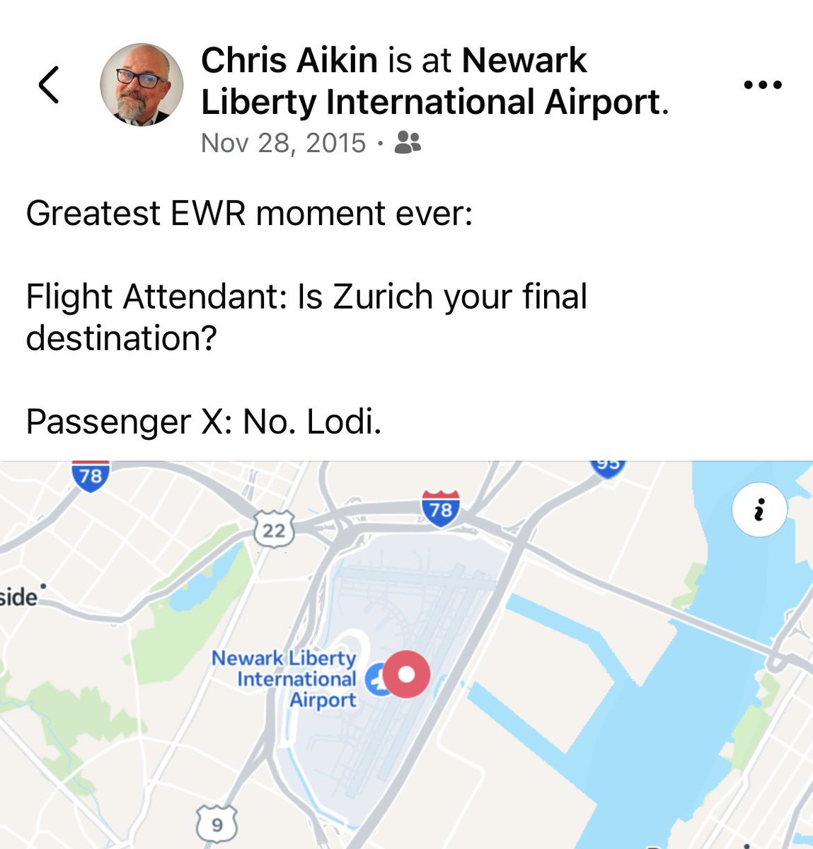 A holiday travel classic that never fails to fill my heart with Jersey pride.
