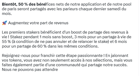 $Sharp #AI #Eth 

En route vers un nouvel ATH 🚀🚀🚀
Staking en place, de nouveaux partenaires, un investissement de 500 000$ pour perfectionner leur IA,  un taux de réussite important de ses pronostics. 
Bientôt Sharp va littéralement exploser 😊