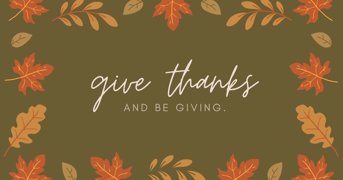 To my friends, clients &amp; colleagues I am very grateful for our relationship.

Wishing you a joyous Thanksgiving and a Happy Holiday Season!