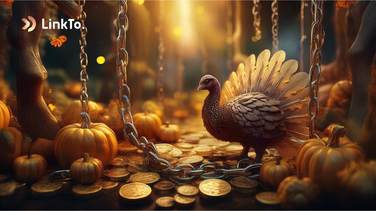 Gratitude connects us all! At LinkTo, we’re not just building bridges in Web3 traffic, we’re building relationships. 🌐🍁

🦃 Happy Thanksgiving to our supporters and collaborators worldwide. Cheers to shared success!