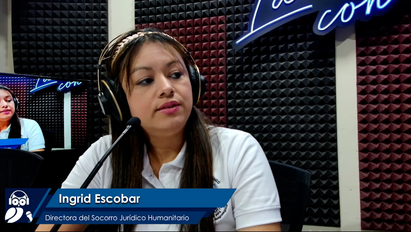 #LaEntrevistaYSUCA |  “Aunque la administración lo niega, lo desconoce, hace caso omiso[...] Son hechos que han pasado y son delitos nacionales e internacionales.  Nosotros en reiteradas ocasiones hemos denunciado funcionarios”, explica Ingrid Escobar, del <a href="/SJHumanitario/">Socorro Jurídico Humanitario</a>.