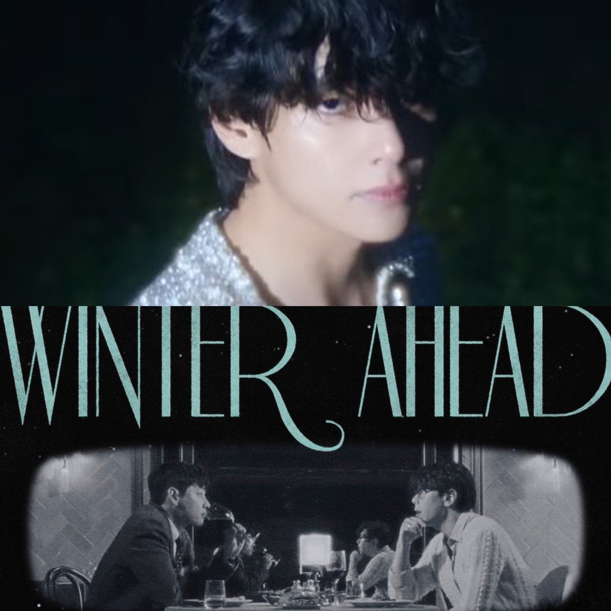 sugamihoney's tweet photo. 🚨DIFUNDAN

HOY es el gran lanzamiento de ‘ Winter Ahead’ la colaboración de #TAEHYUNG con Park Hyo Shin, es importante que sigamos con las tendencias. COMENTEN Y DEN RT PARA QUE MAS ARMYS LO HAGAN ‼️🐻

V IS COMING
WINTER AHEAD IS COMING 
WINTER AHEAD IS OUT TODAY
#WinterAhead #VxParkHyoShin
