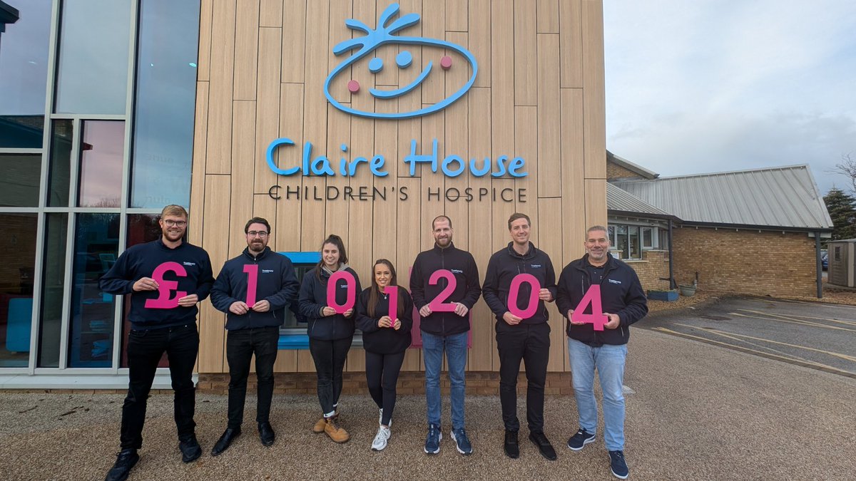 Trustland Construction (@trustlandltd) on Twitter photo In 2017 we set out to raise £45K for our local children’s hospice <a href="/ClaireHouse/">Claire House</a> to celebrate our 45th anniversary. Today, we are proud to announce that we have raised a cumulative total of £101,204 for this incredible charity💙 <a href="/ClaireHouse/">Claire House</a>
Read more: bit.ly/3VeSweZ In 2017 we set out to raise £45K for our local children’s hospice <a href="/ClaireHouse/">Claire House</a> to celebrate our 45th anniversary. Today, we are proud to announce that we have raised a cumulative total of £101,204 for this incredible charity💙 <a href="/ClaireHouse/">Claire House</a>
Read more: bit.ly/3VeSweZ