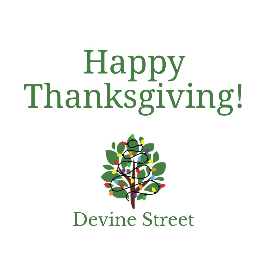 Happy Thanksgiving! We are thankful for all of you who shop, dine, live and do business on Devine Street. Please join us on Black Friday and Small Business Saturday! Enjoy a wonderful holiday with your family and friends. #shoplivedinedevine #DevineStreet #columbiasc