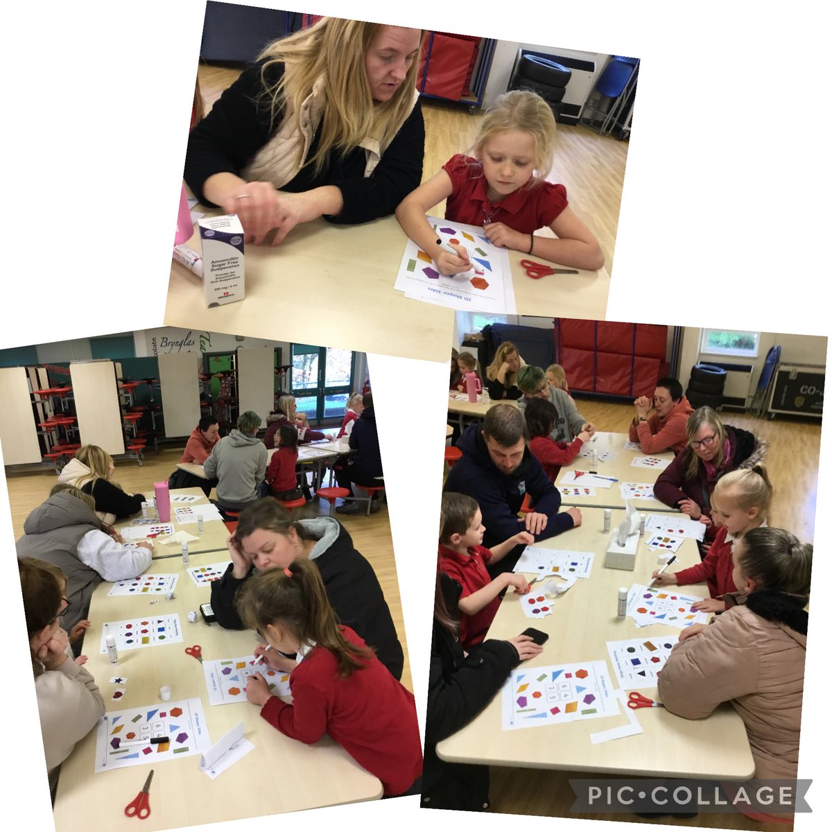 Thank you to our Y1 families for another fabulous family maths session this week 💚 
<a href="/MillbrookP/">Millbrook Primary</a>