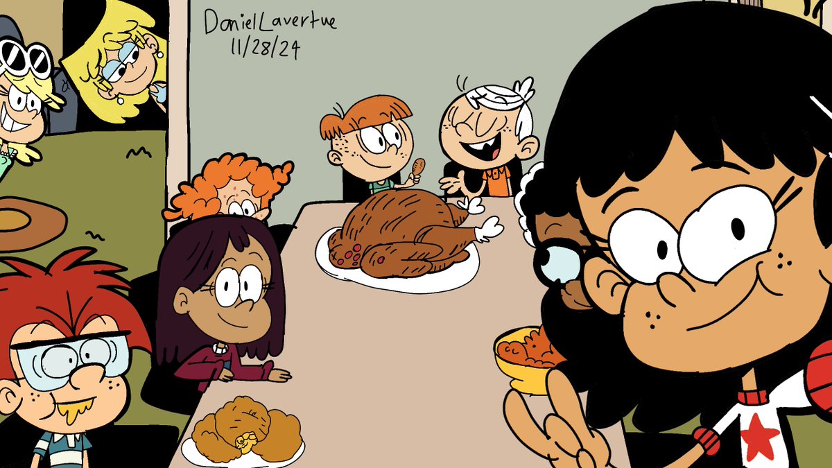 Happy Thanksgiving Loud Crowd from The Action News Team ;) 

#TheLoudHouse #TheLoudHousefanart #Nickelodeon #Nicktoons #Nickelodeonfanart #Stellazhau #lincolnloud #Nicktoonsfanart #Thanksgiving2024 #Thanksgiving📷 #ThanksgivingDay