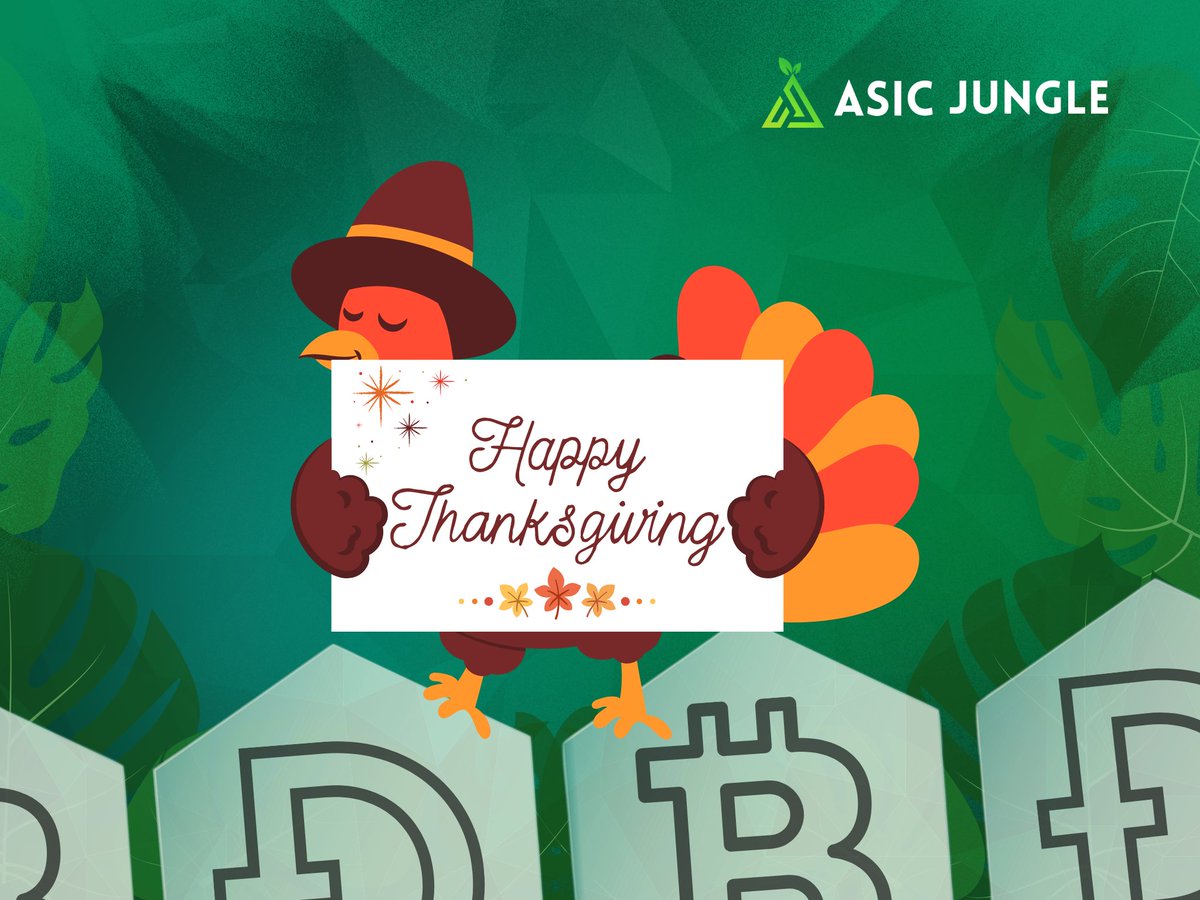 We’re thankful for our amazing clients, partners, and team who power the ASIC in the jungle🌴📷. Here’s to a future of growth and lots of success together!
  
Wishing you a joyous and safe Thanksgiving!