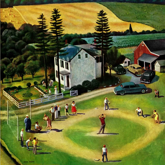 "Baseball means what those of us who hold it in our hearts, need it to mean. It can be a pastime, or it can be something by which we measure the seasons of our lives, or it can be something that serves metaphorically for the battles, the triumphs, &amp; the tragedies of any form of