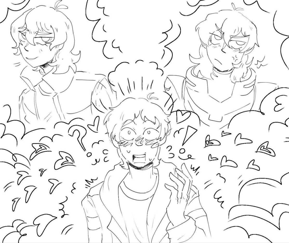 sharliesstr's tweet photo. #klance sketches 🫢🫡 https://t.co/wS2NPdNnam